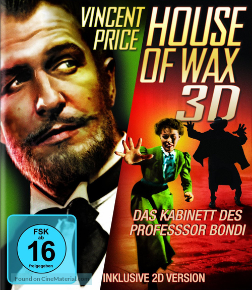 House of Wax - German Blu-Ray movie cover