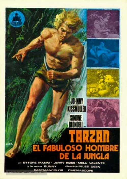 Karzan, il favoloso uomo della jungla - Spanish Movie Poster