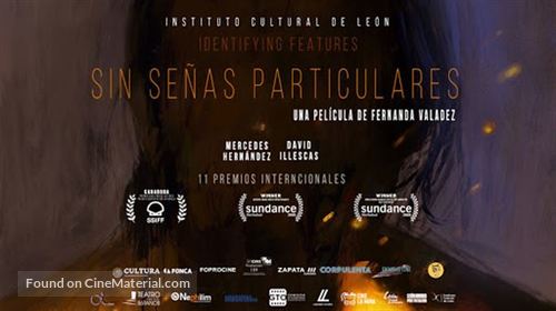 Sin Se&ntilde;as Particulares - Mexican Movie Poster