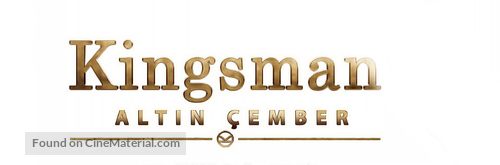 Kingsman: The Golden Circle - Turkish Logo