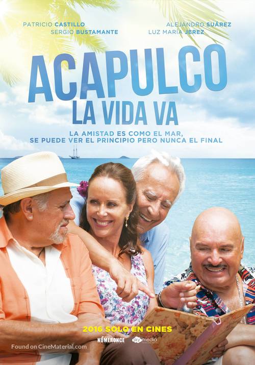 Acapulco La vida va - Mexican Movie Poster