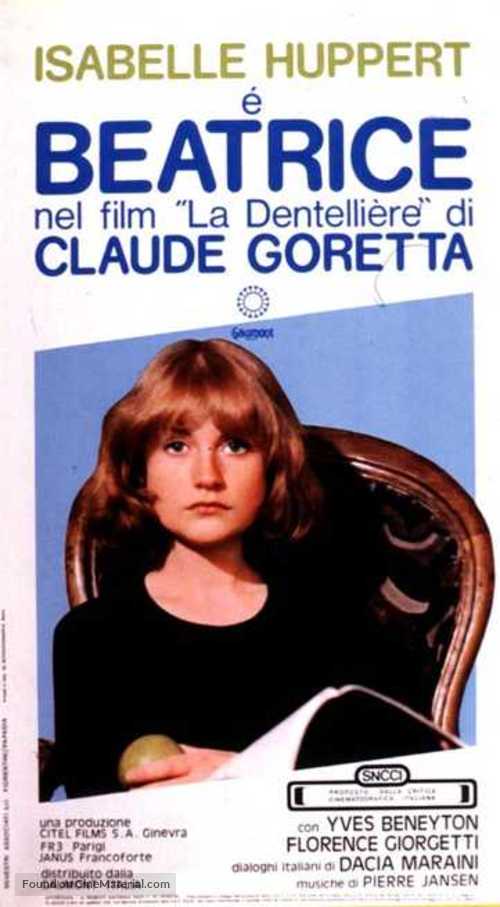 La dentelli&egrave;re - Italian Movie Poster