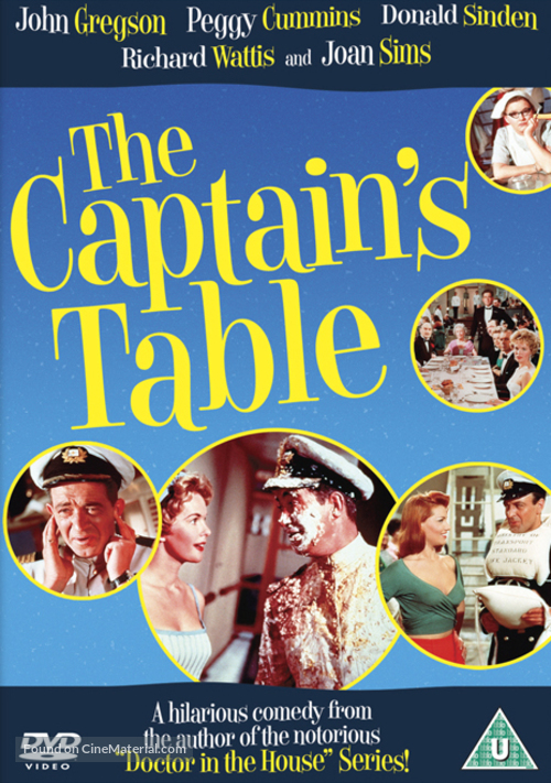The Captain&#039;s Table - British DVD movie cover