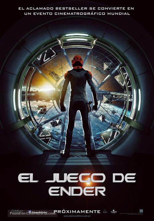 Ender&#039;s Game - Argentinian Movie Poster