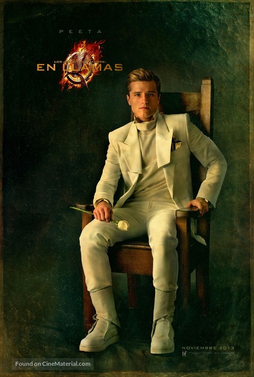 The Hunger Games: Catching Fire - Chilean Movie Poster