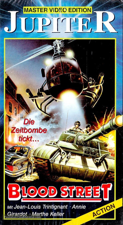 Il pleut sur Santiago - German VHS movie cover