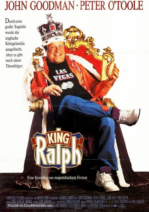 King Ralph - German Movie Poster