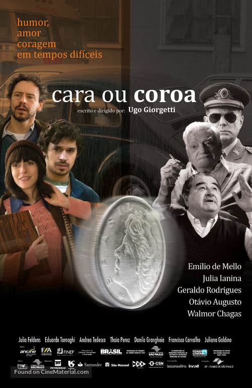 Cara ou Coroa - Brazilian Movie Poster