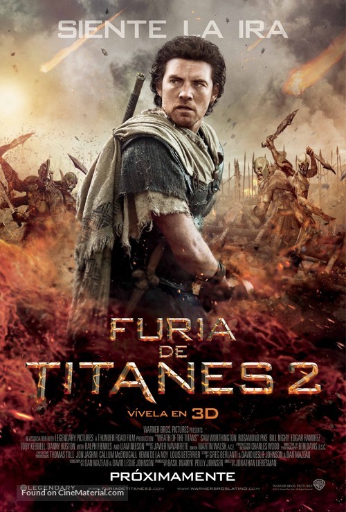 Wrath of the Titans - Argentinian Movie Poster