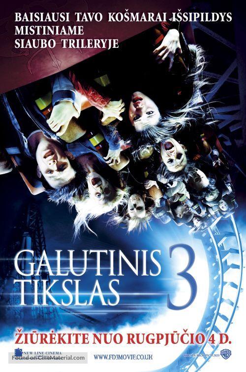 Final Destination 3 - Lithuanian Movie Poster