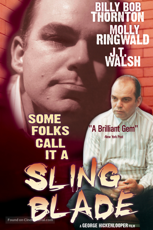 Sling Blade - DVD movie cover