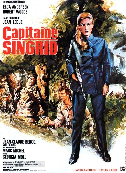 Capitaine Singrid - French Movie Poster