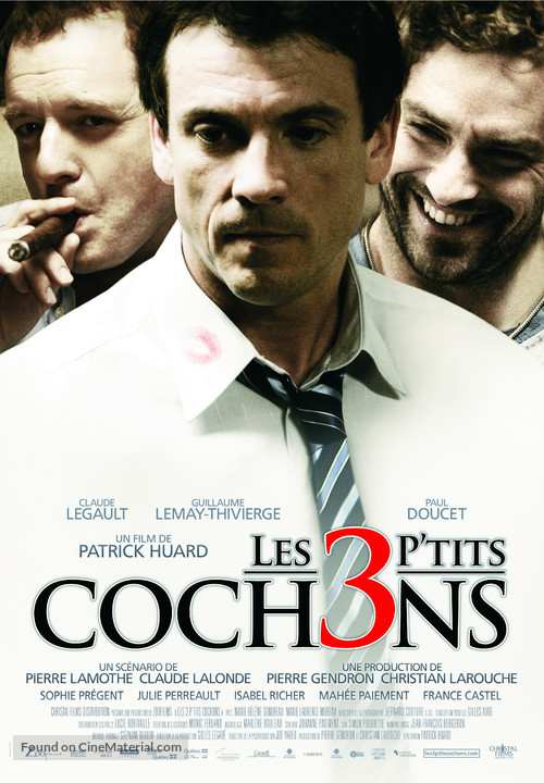 Les 3 p&#039;tits cochons - French Movie Poster