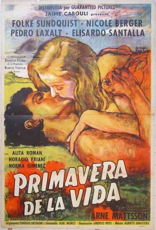 Livets v&aring;r - Argentinian Movie Poster