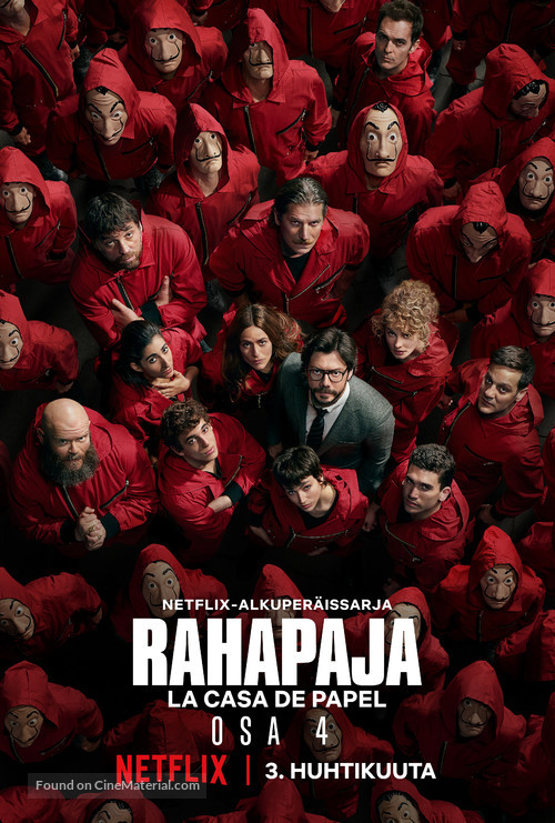 &quot;La casa de papel&quot; - Finnish Movie Poster