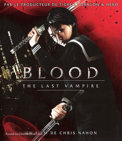 Blood: The Last Vampire - French Blu-Ray movie cover
