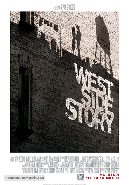 West Side Story - Norwegian Movie Poster