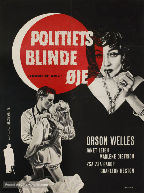 Touch of Evil - Danish Movie Poster
