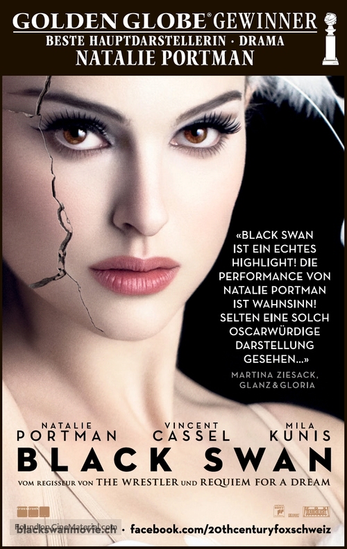 Black Swan - Swiss Movie Poster