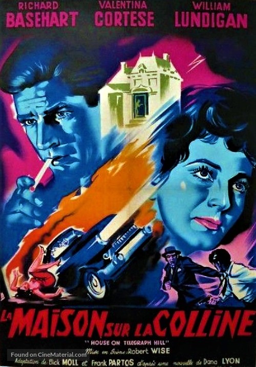 The House on Telegraph Hill - French Movie Poster