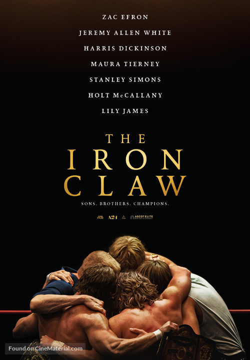 The Iron Claw - Swiss Movie Poster