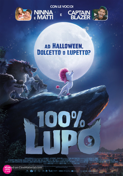 100% Wolf - Italian Movie Poster