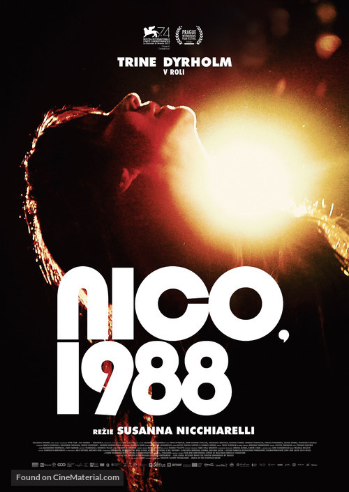 Nico, 1988 - Czech Movie Poster