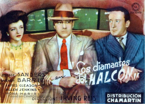 A Date with the Falcon - Spanish Movie Poster