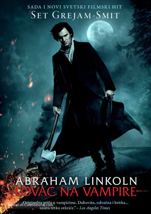 Abraham Lincoln: Vampire Hunter - Serbian Movie Poster