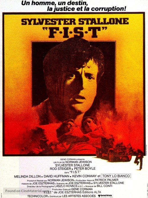 Fist - French Movie Poster