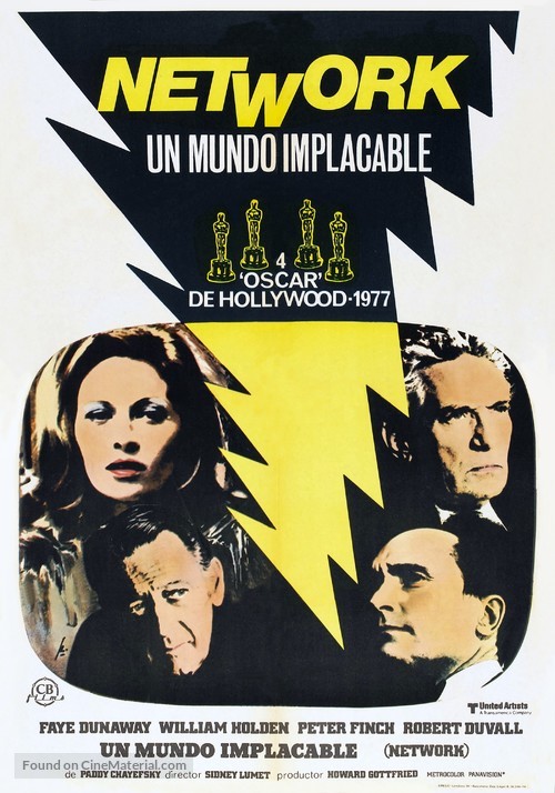 Network - Spanish Movie Poster