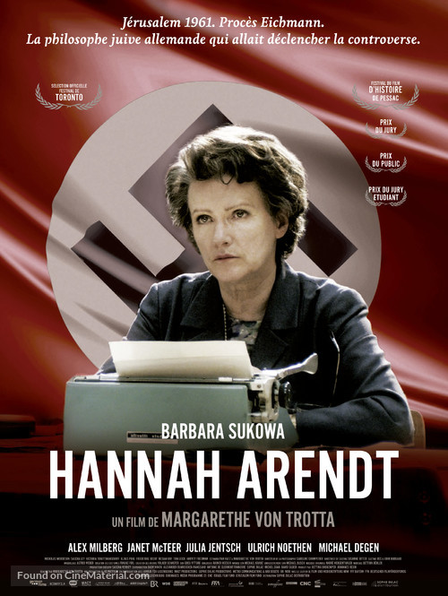 Hannah Arendt - French Movie Poster