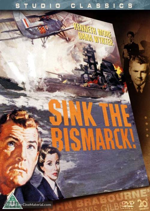 Sink the Bismarck! - British DVD movie cover