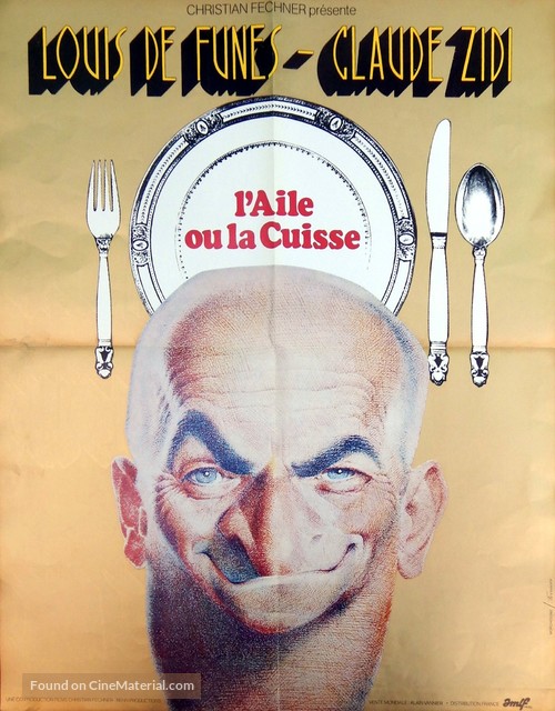 Aile ou la cuisse, L&#039; - French Movie Poster