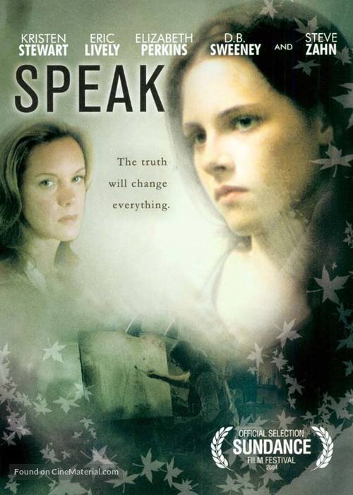 Speak - DVD movie cover