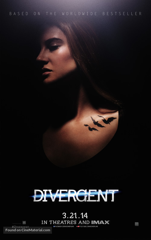 Divergent - Canadian Movie Poster