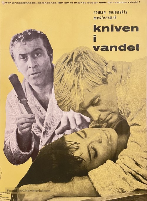N&oacute;z w wodzie - Danish Movie Poster