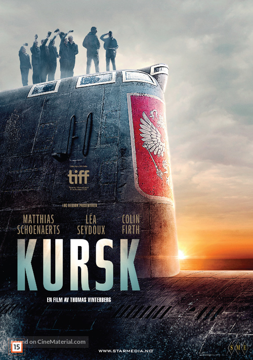 Kursk - Norwegian DVD movie cover