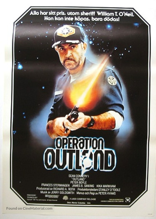Outland - Swedish Movie Poster