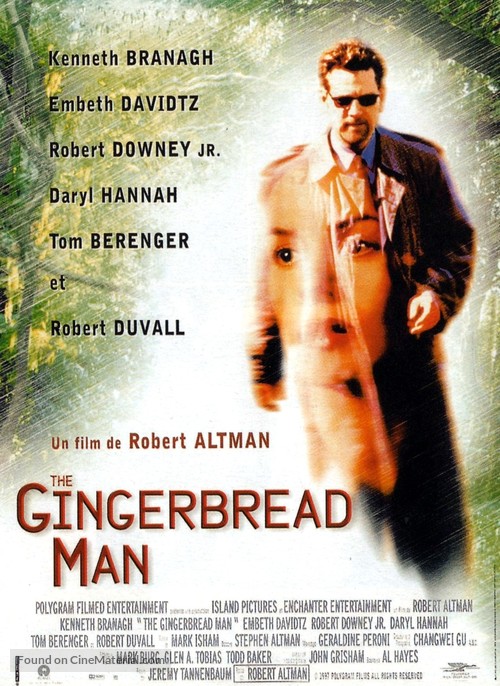 The Gingerbread Man - French Movie Poster