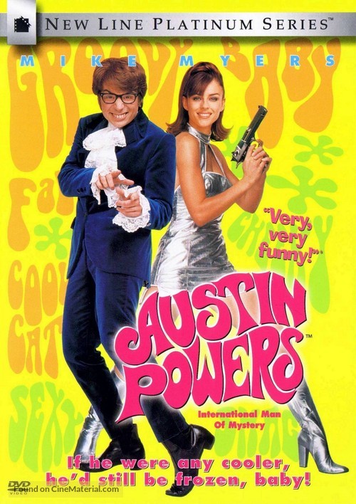 Austin Powers: International Man of Mystery - DVD movie cover