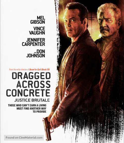 Dragged Across Concrete - Canadian Blu-Ray movie cover