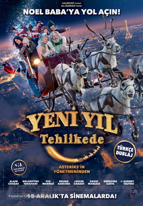 Santa &amp; Cie - Turkish Movie Poster
