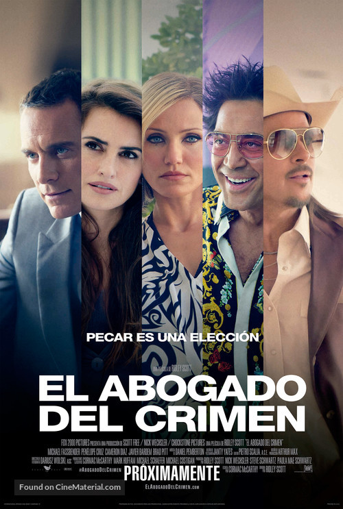 The Counselor - Colombian Movie Poster
