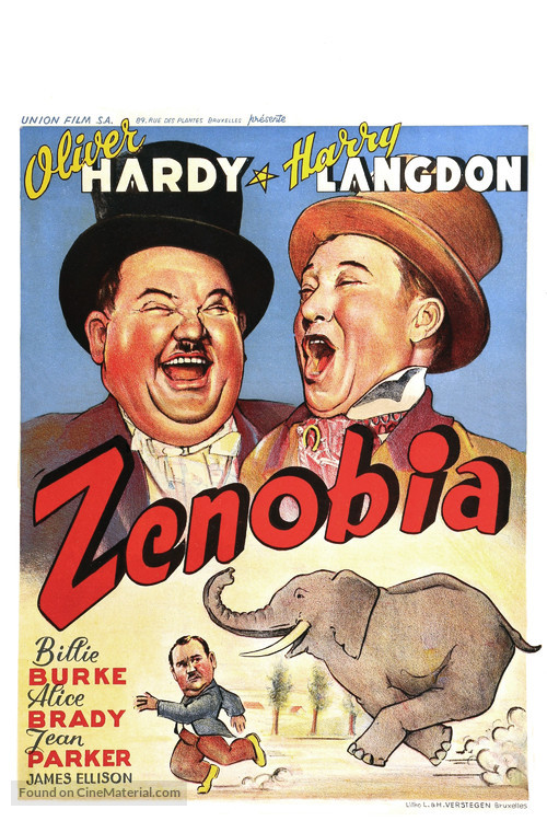 Zenobia - Belgian Movie Poster