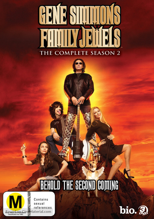 &quot;Gene Simmons: Family Jewels&quot; - New Zealand DVD movie cover