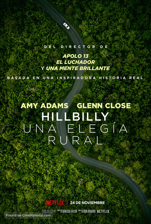 Hillbilly Elegy - Argentinian Movie Poster