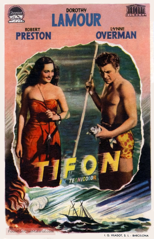 Typhoon - Spanish Movie Poster