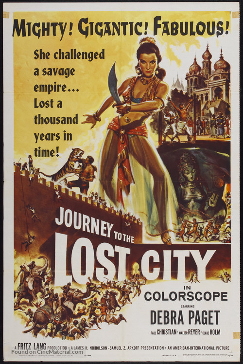 Journey to the Lost City - Movie Poster