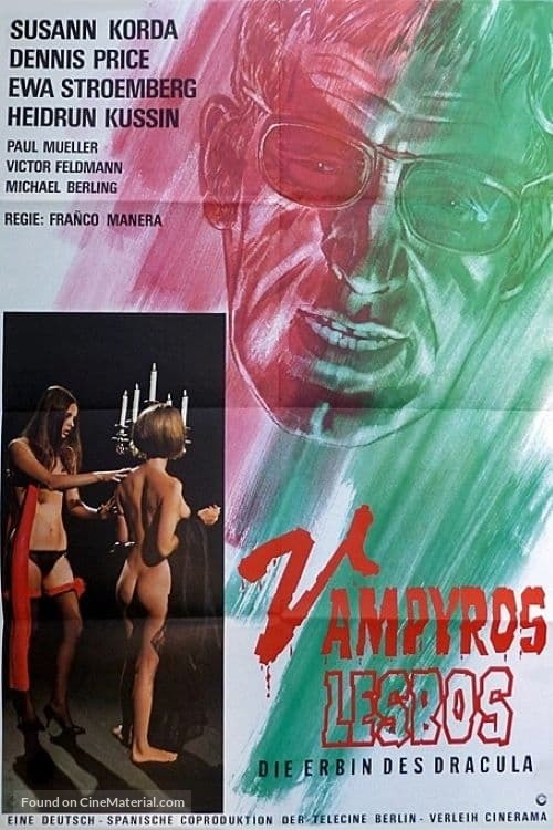 Vampiros lesbos - German Movie Poster